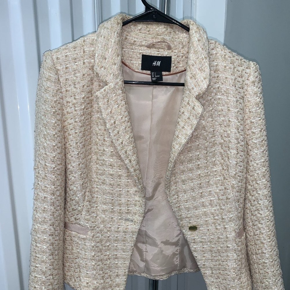 H&M Cream Blazer
